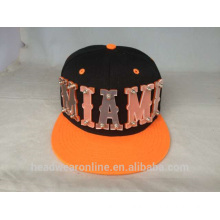 Custom Fashion Design Plastic Acrylic Snapback Caps With Different color
